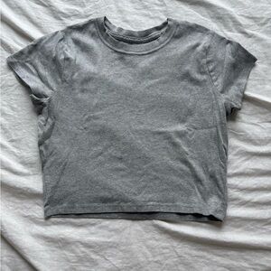 Hollister Light Gray Tee
